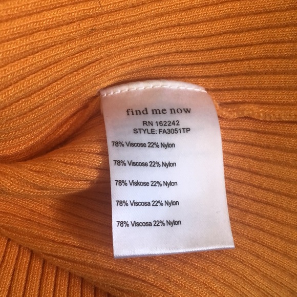 FIND ME NOW - Cora Ruffle Tank - Papaya - Picture 7 of 7